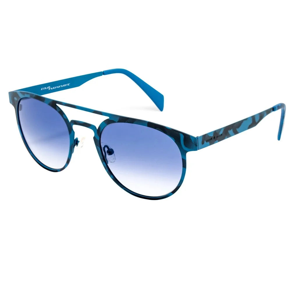 Italia Independent Blue Metal Sunglasses - Sunglasses