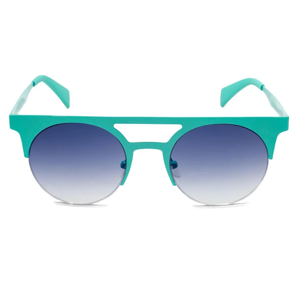 Italia Independent Blue Metal Sunglasses