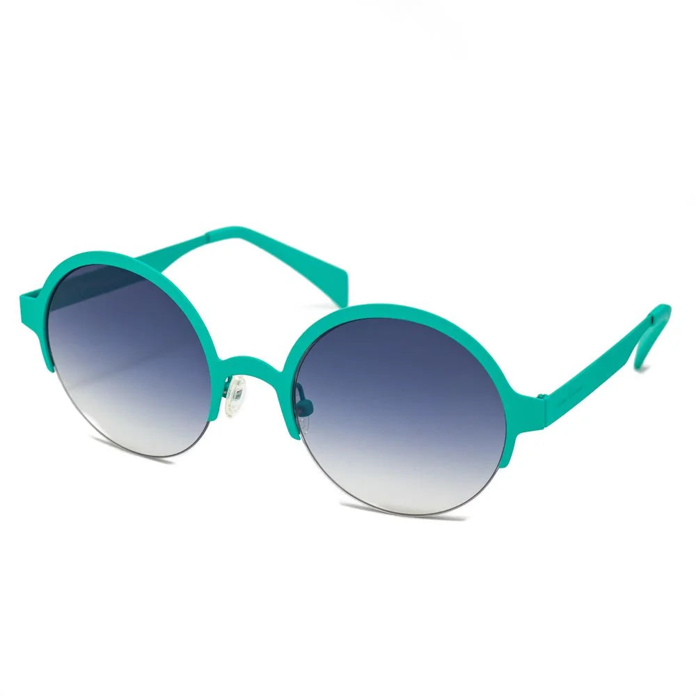 Italia Independent Blue Metal Sunglasses - Sunglasses
