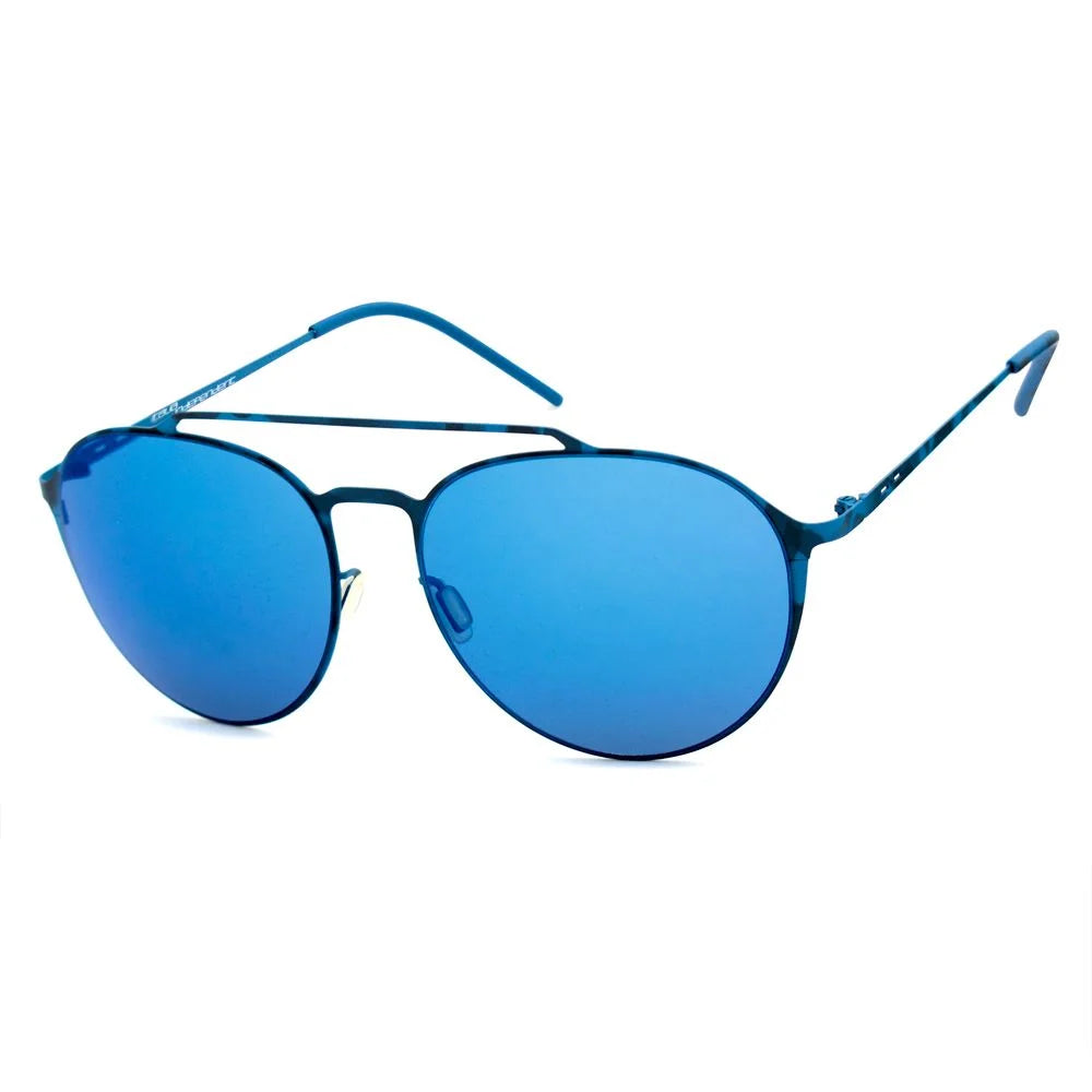 Italia Independent Blue Metal Sunglasses - Sunglasses