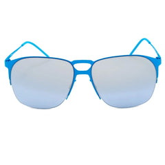 Italia Independent Blue Metal Sunglasses - Sunglasses