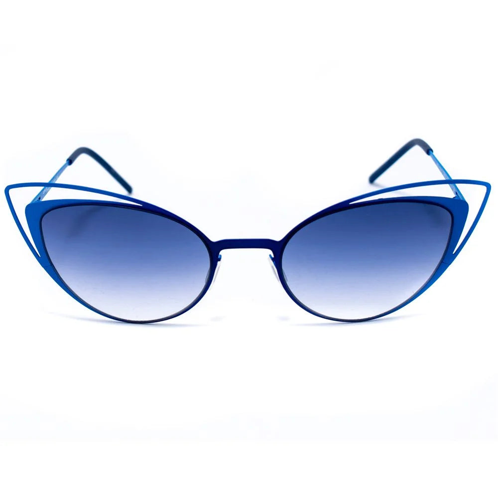 Italia Independent Blue Metal Sunglasses - Sunglasses