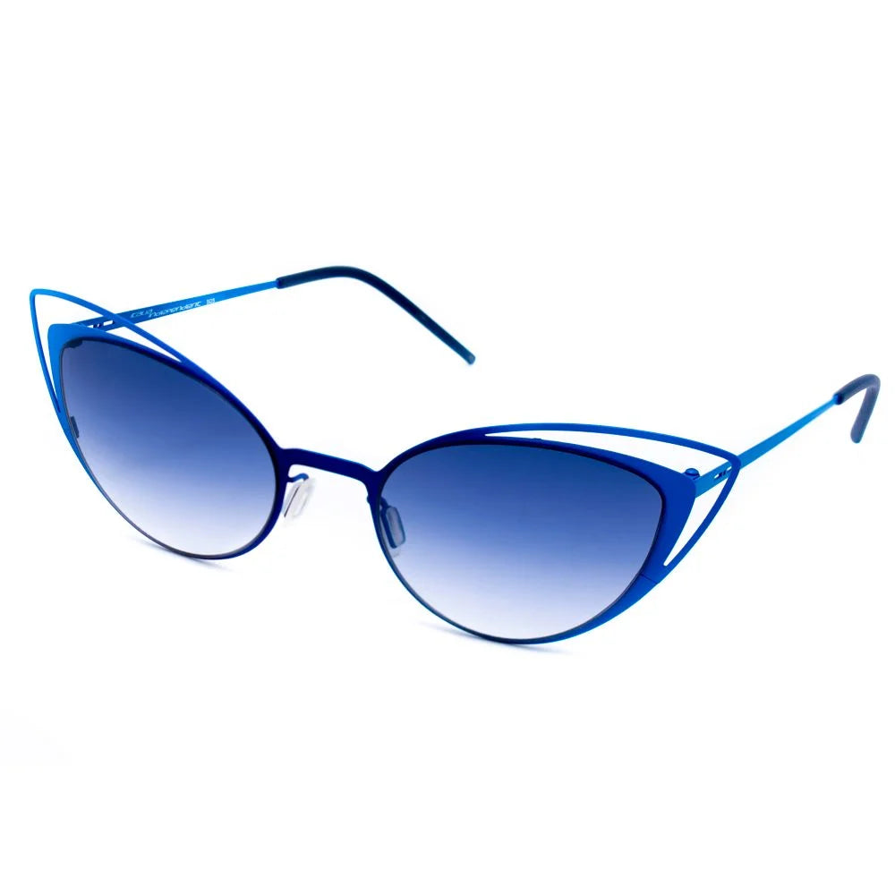 Italia Independent Blue Metal Sunglasses - Sunglasses