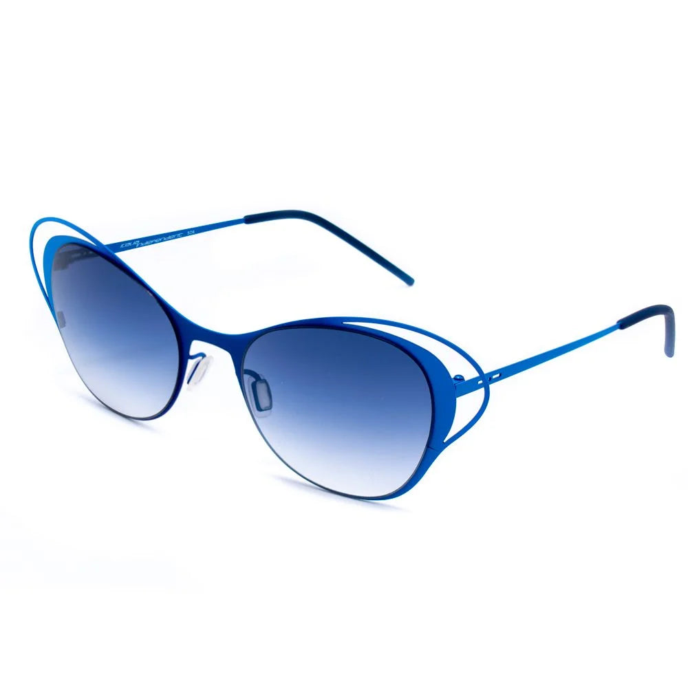 Italia Independent Blue Metal Sunglasses - Sunglasses
