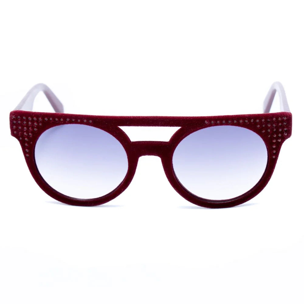 Italia Independent Bordeaux Acetate Sunglasses - Sunglasses
