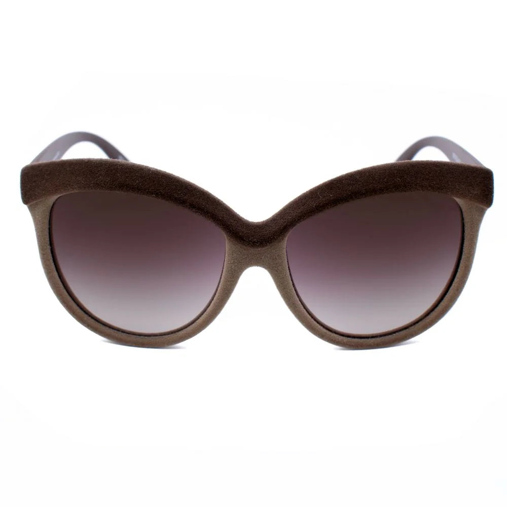 Italia Independent Brown Acetate Sunglasses