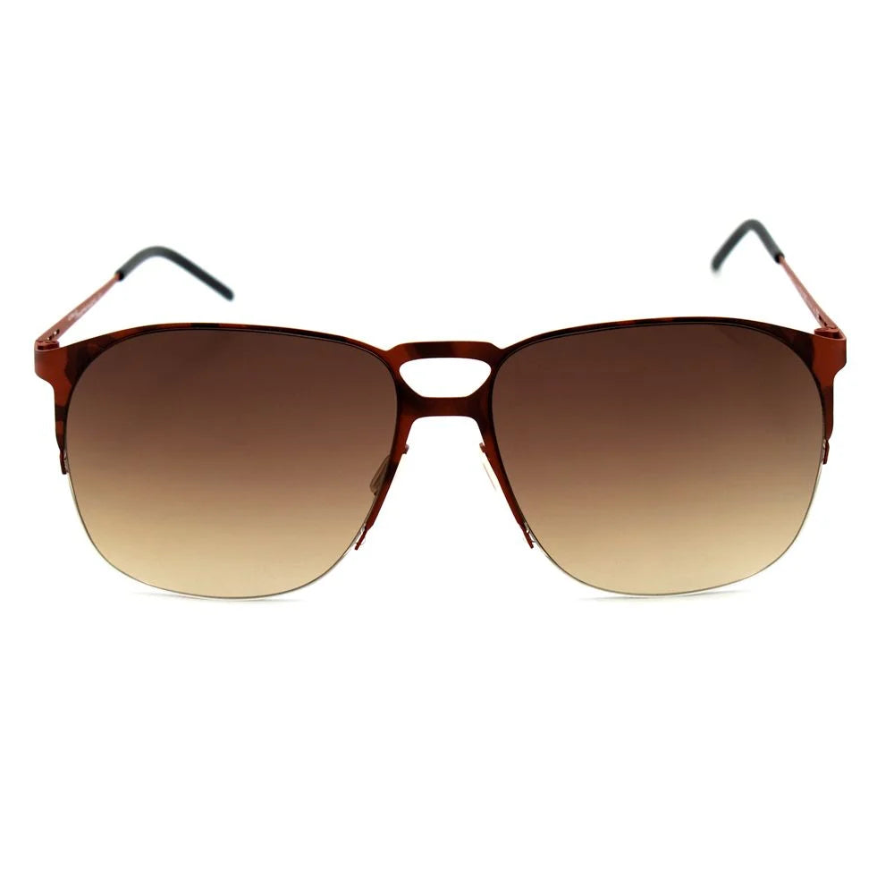 Italia Independent Brown Metal Sunglasses - Sunglasses