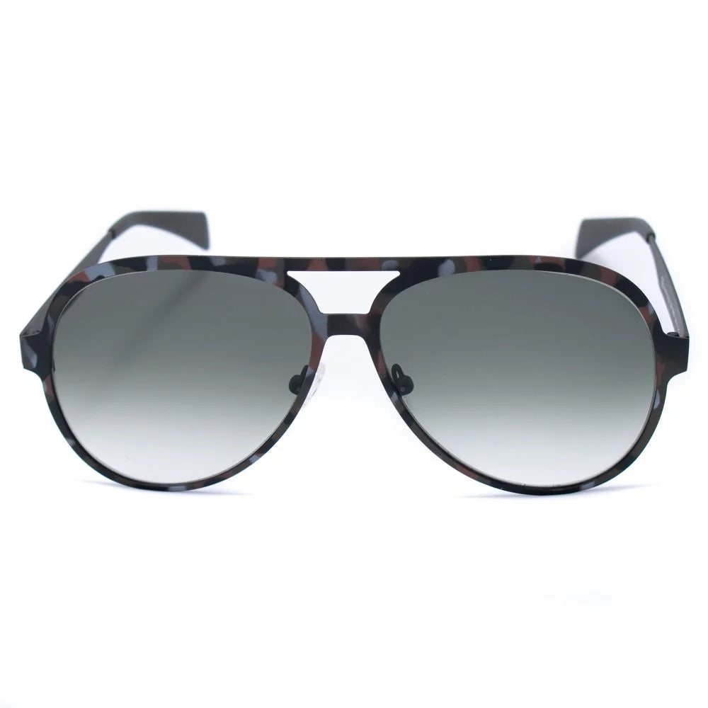 Italia Independent Brown Metal Sunglasses - Sunglasses