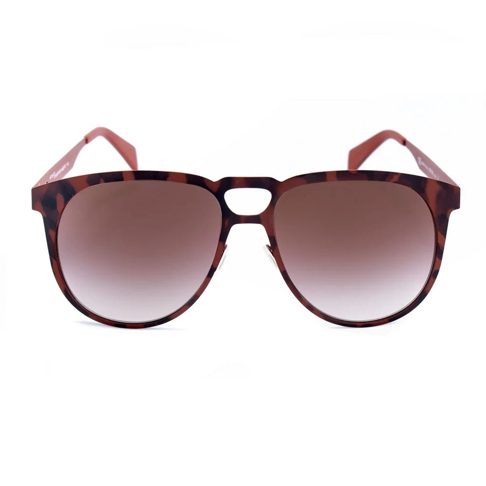 Italia Independent Brown Metal Sunglasses - Sunglasses