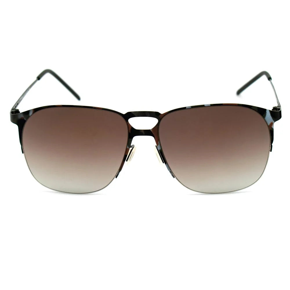 Italia Independent Brown Metal Sunglasses