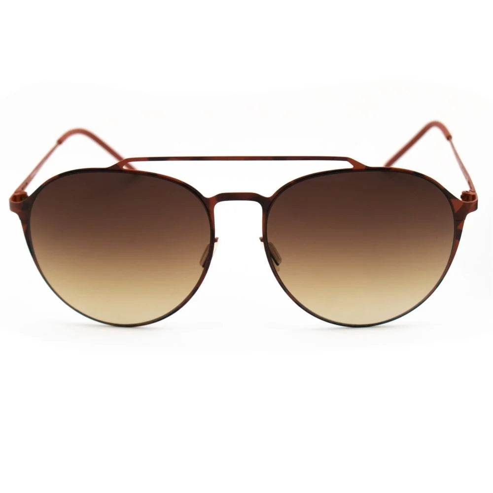 Italia Independent Brown Metal Sunglasses - Sunglasses