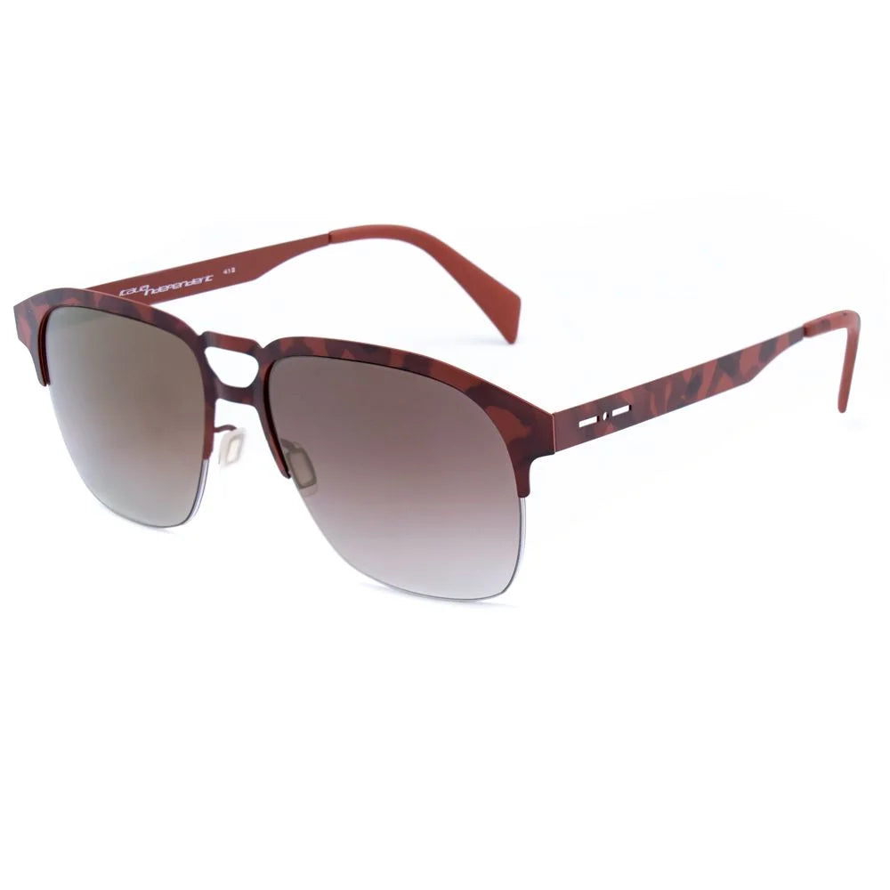 Italia Independent Brown Metal Sunglasses - Sunglasses
