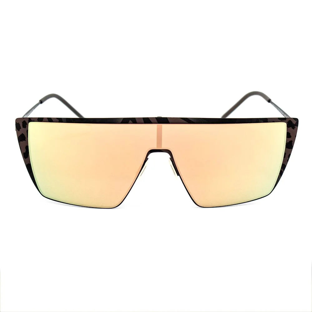Italia Independent Brown Metal Sunglasses - Sunglasses