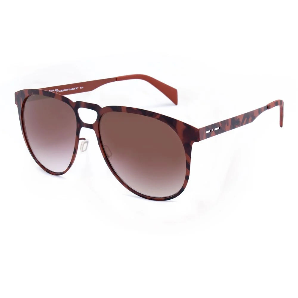 Italia Independent Brown Metal Sunglasses - Sunglasses