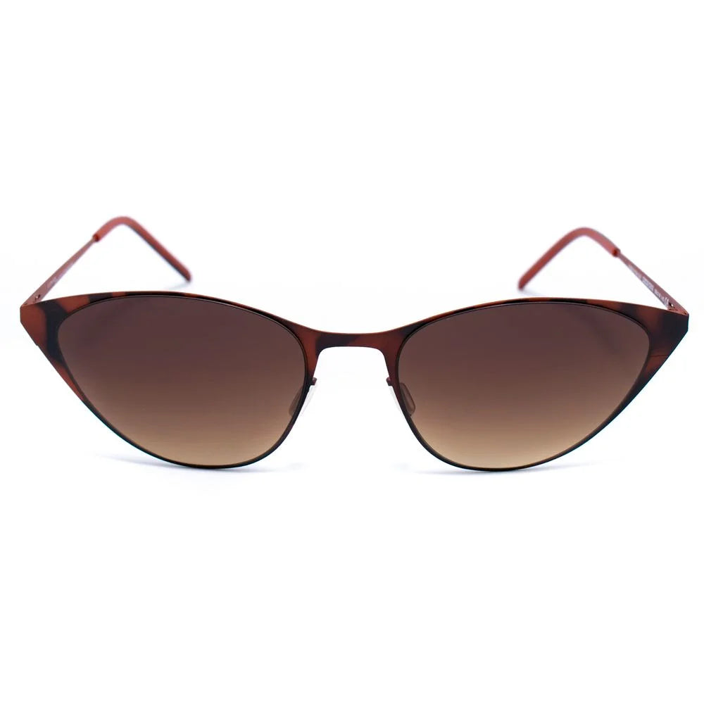 Italia Independent Brown Metal Sunglasses - Sunglasses