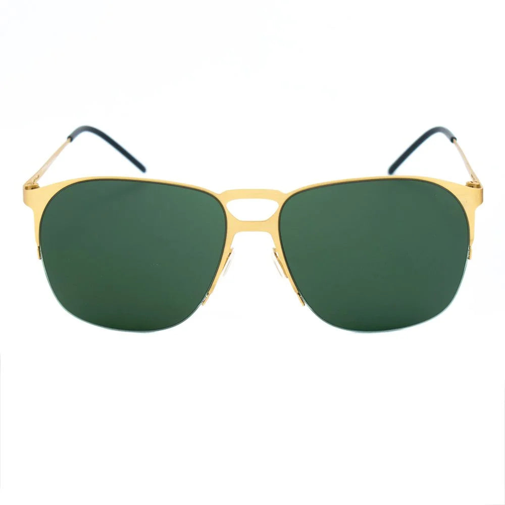 Italia Independent Gold Metal Sunglasses - Sunglasses