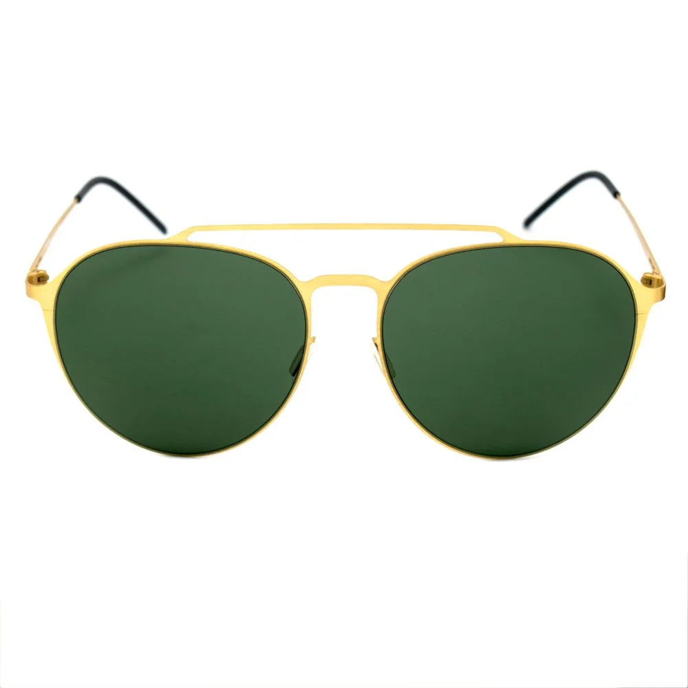 Italia Independent Gold Metal Sunglasses - Sunglasses