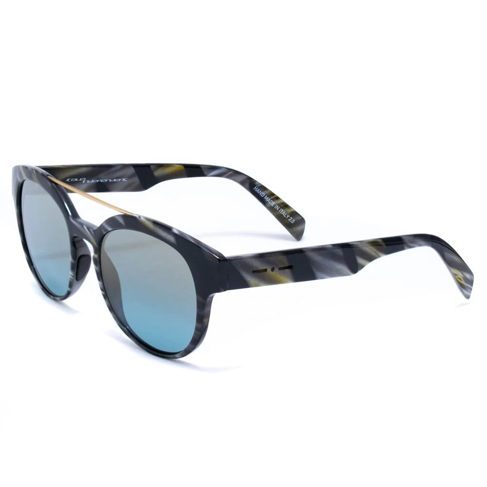 Italia Independent Gray Acetate Sunglasses