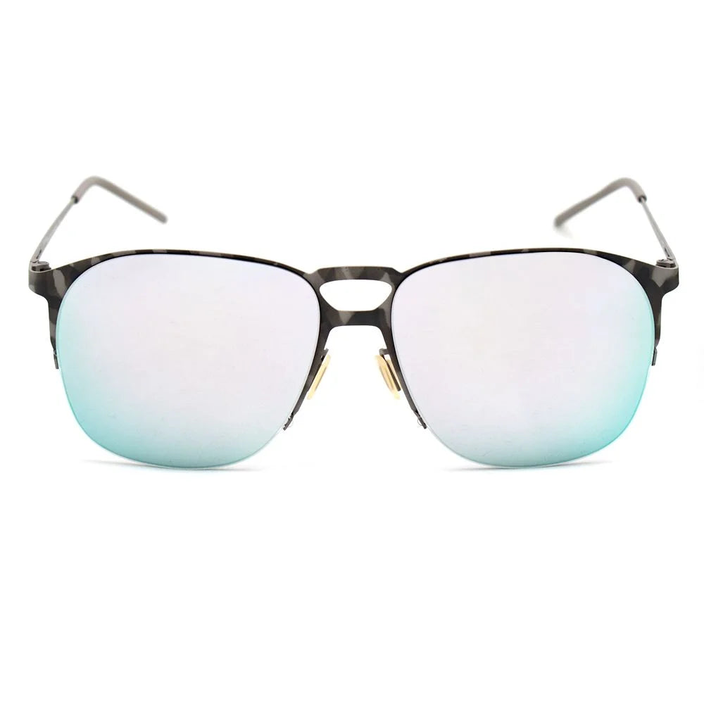 Italia Independent Gray Metal Sunglasses - Sunglasses