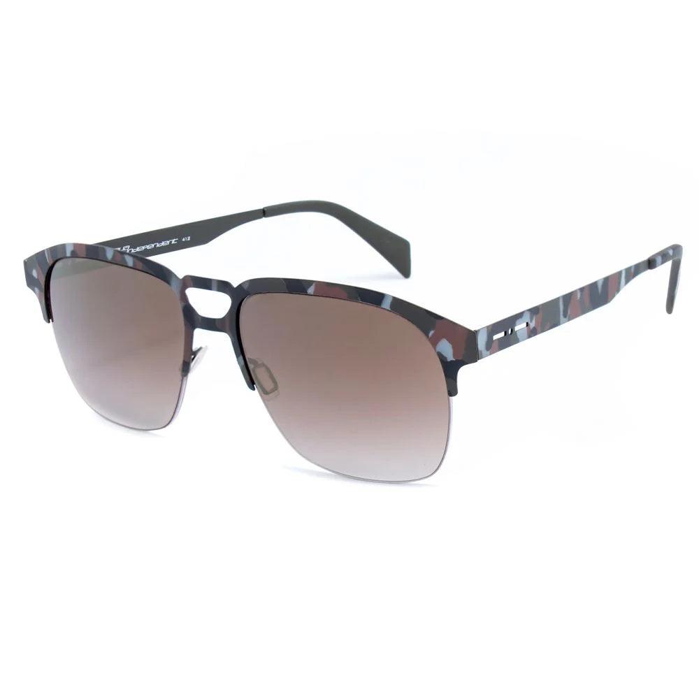 Italia Independent Gray Metal Sunglasses - Sunglasses