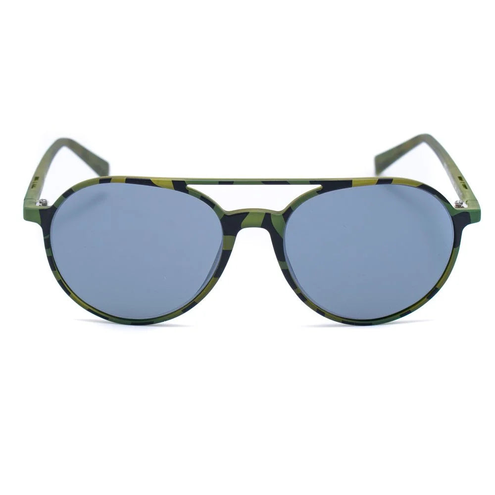 Italia Independent Green Acetate Sunglasses