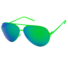 Italia Independent Green Metal Sunglasses - Sunglasses