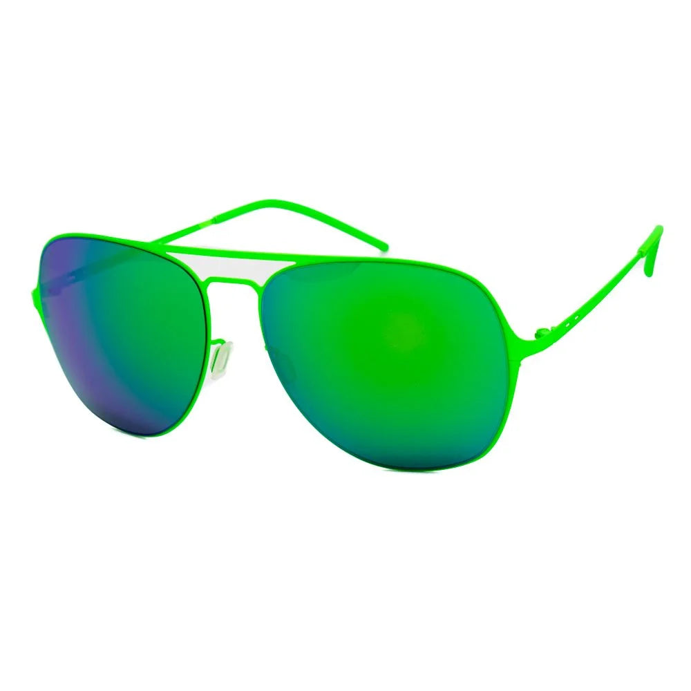 Italia Independent Green Metal Sunglasses - Sunglasses
