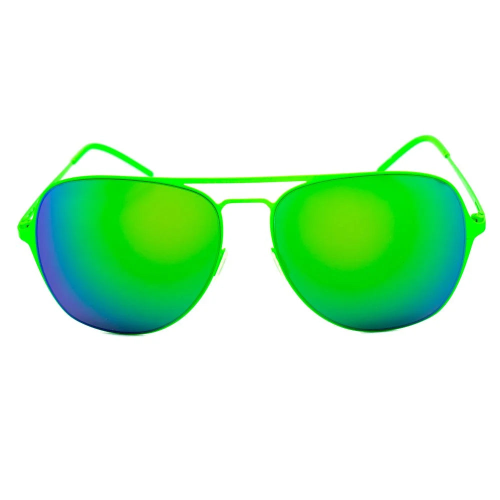 Italia Independent Green Metal Sunglasses - Sunglasses