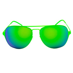 Italia Independent Green Metal Sunglasses - Sunglasses