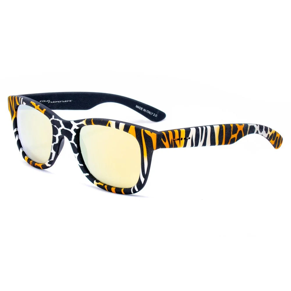 Italia Independent Orange Acetate Sunglasses - Sunglasses