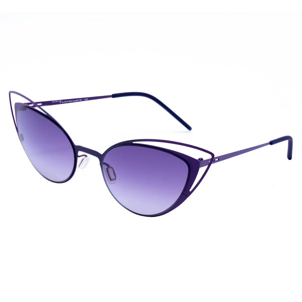 Italia Independent Purple Metal Sunglasses - Sunglasses