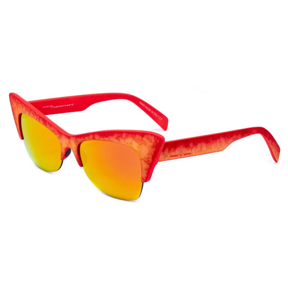 Italia Independent Red Acetate Sunglasses - Sunglasses