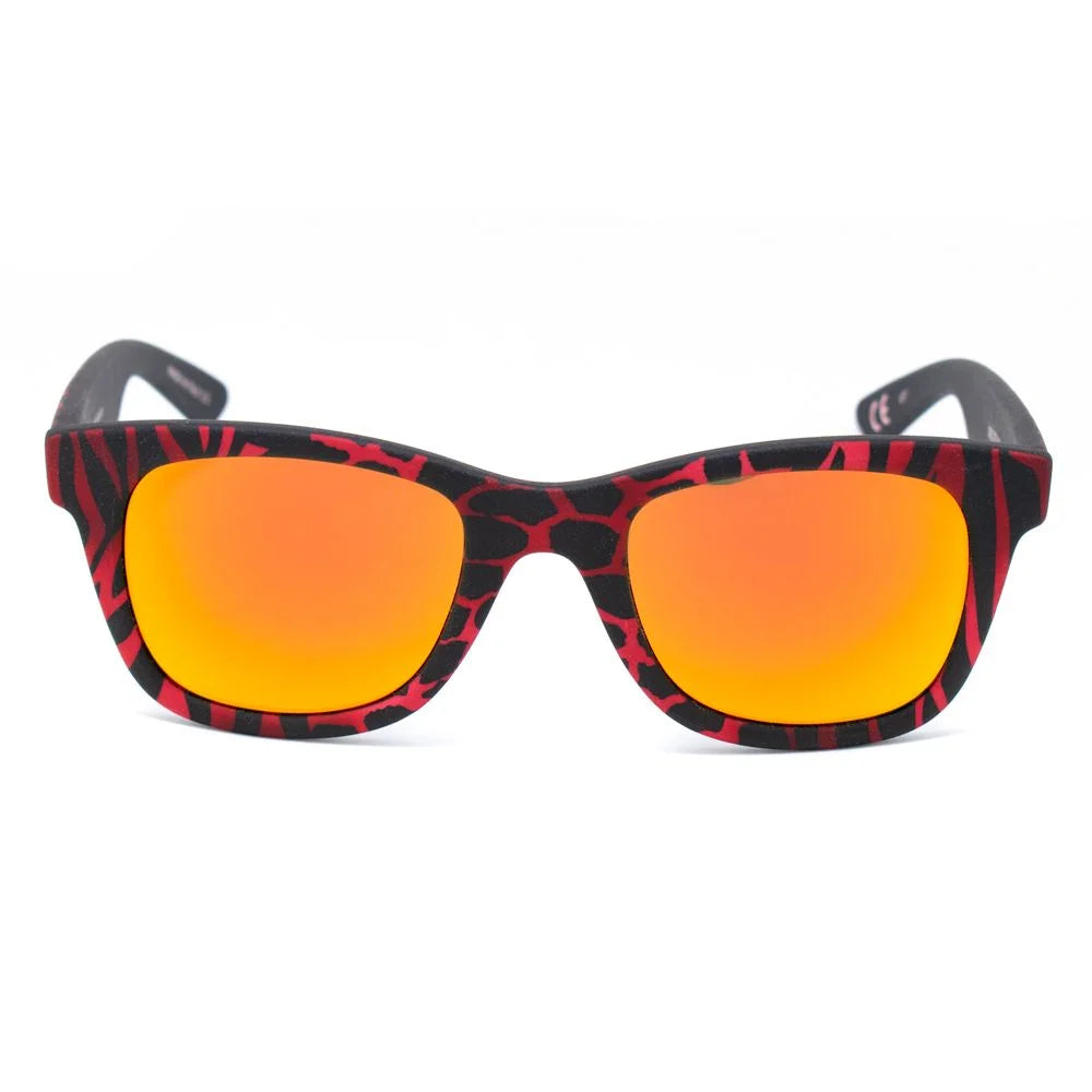 Italia Independent Red Acetate Sunglasses - Sunglasses
