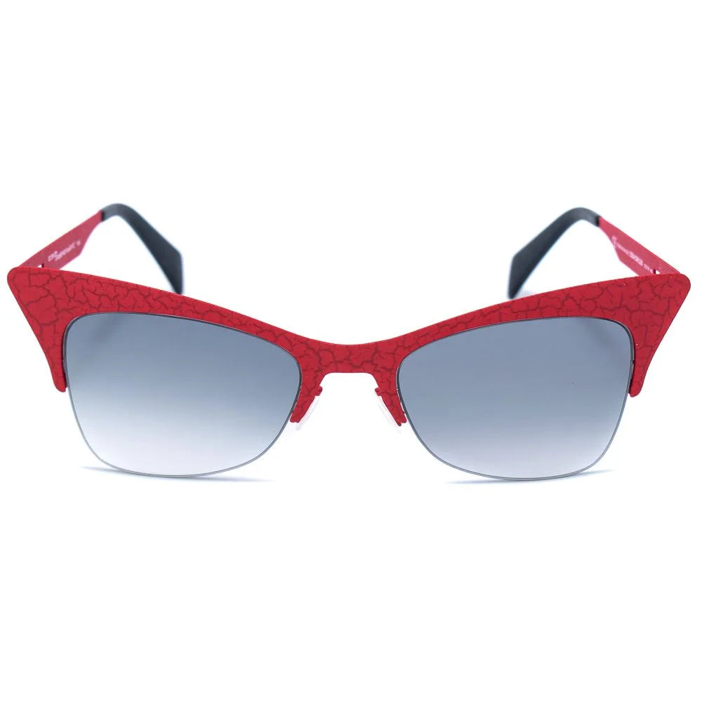 Italia Independent Red Metal Sunglasses - Sunglasses