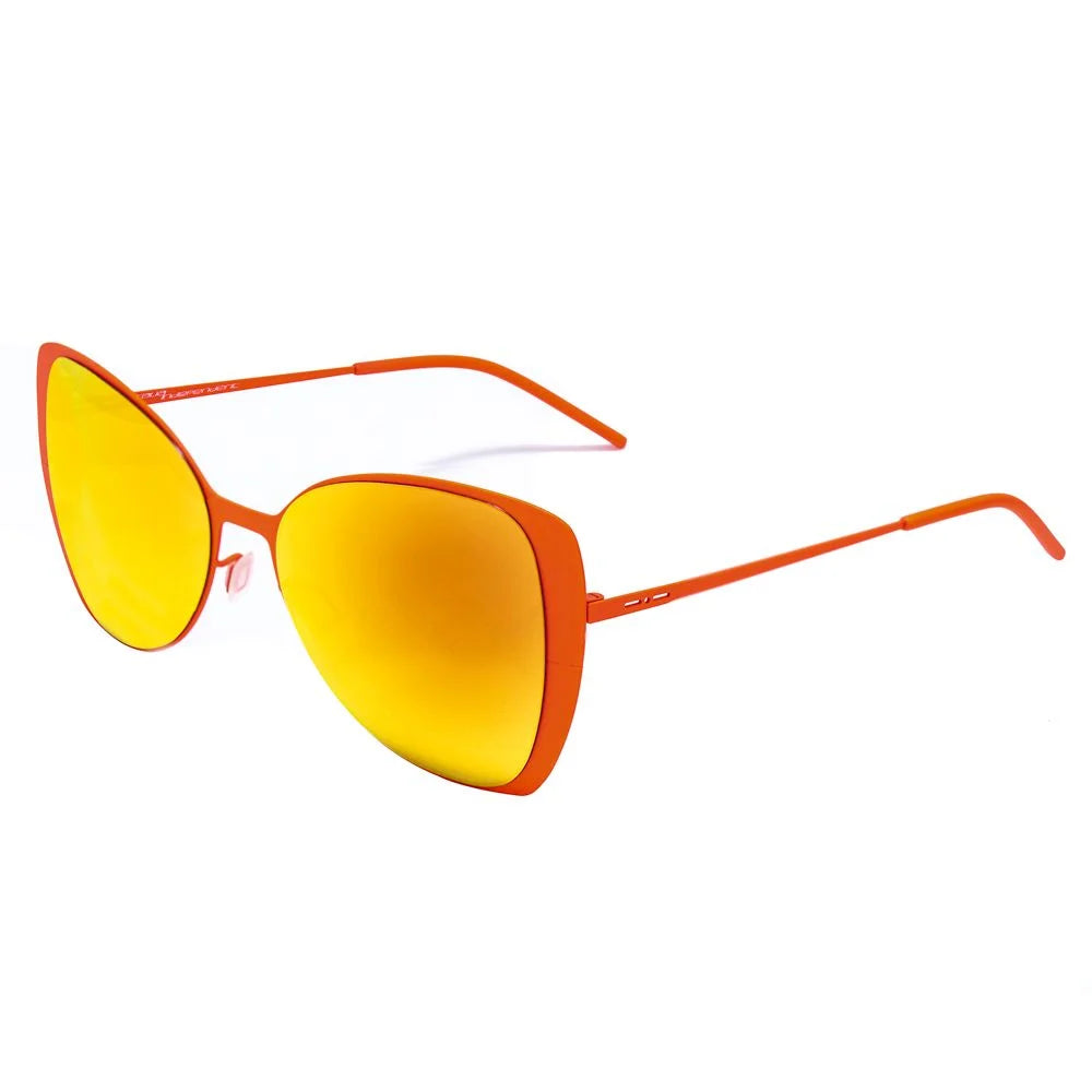 Italia Independent Red Metal Sunglasses - Sunglasses
