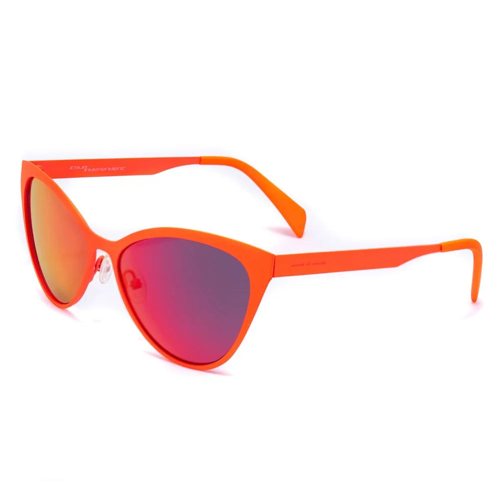 Italia Independent Red Metal Sunglasses - Sunglasses