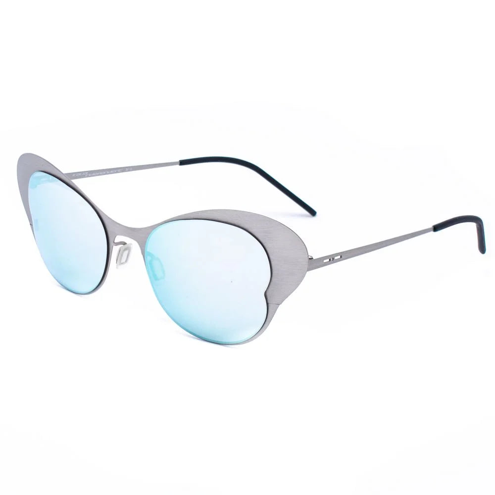 Italia Independent Silver Metal Sunglasses