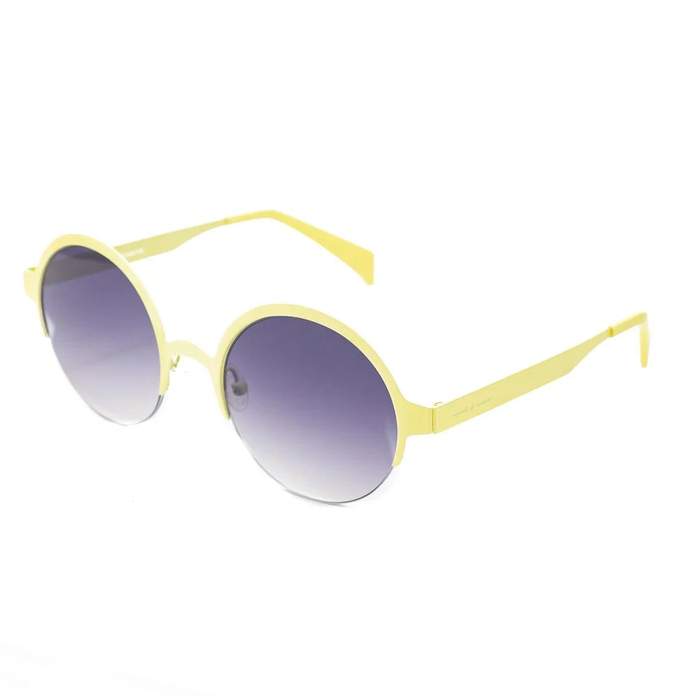 Italia Independent Yellow Metal Sunglasses - Sunglasses