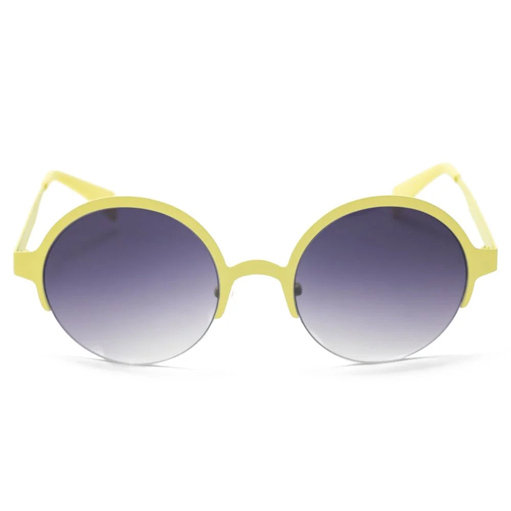 Italia Independent Yellow Metal Sunglasses - Sunglasses