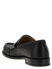 J.W.Anderson Black Calfskin Slip-On Loafers - EU 40 | US 7