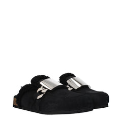 J.W.Anderson Black Leather Slippers - EU42/US9