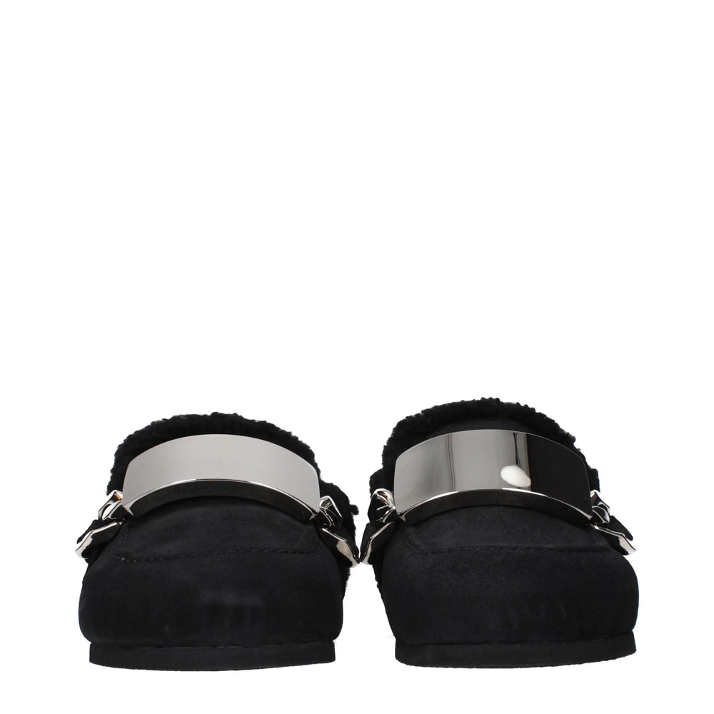 J.W.Anderson Black Leather Slippers - EU42/US9