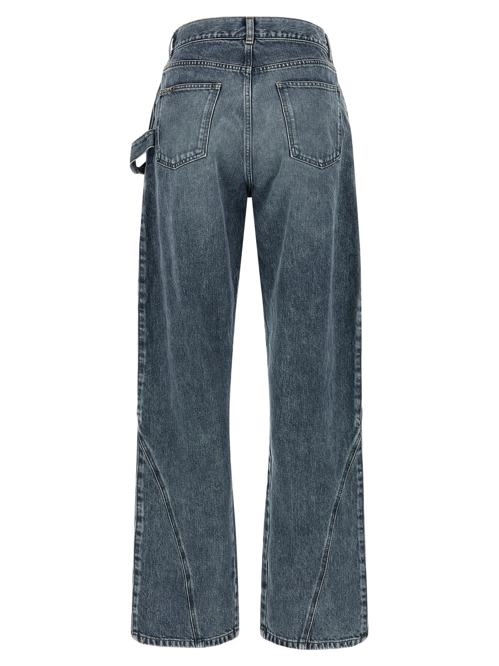 J.W.Anderson Blue Cotton Jeans Denim