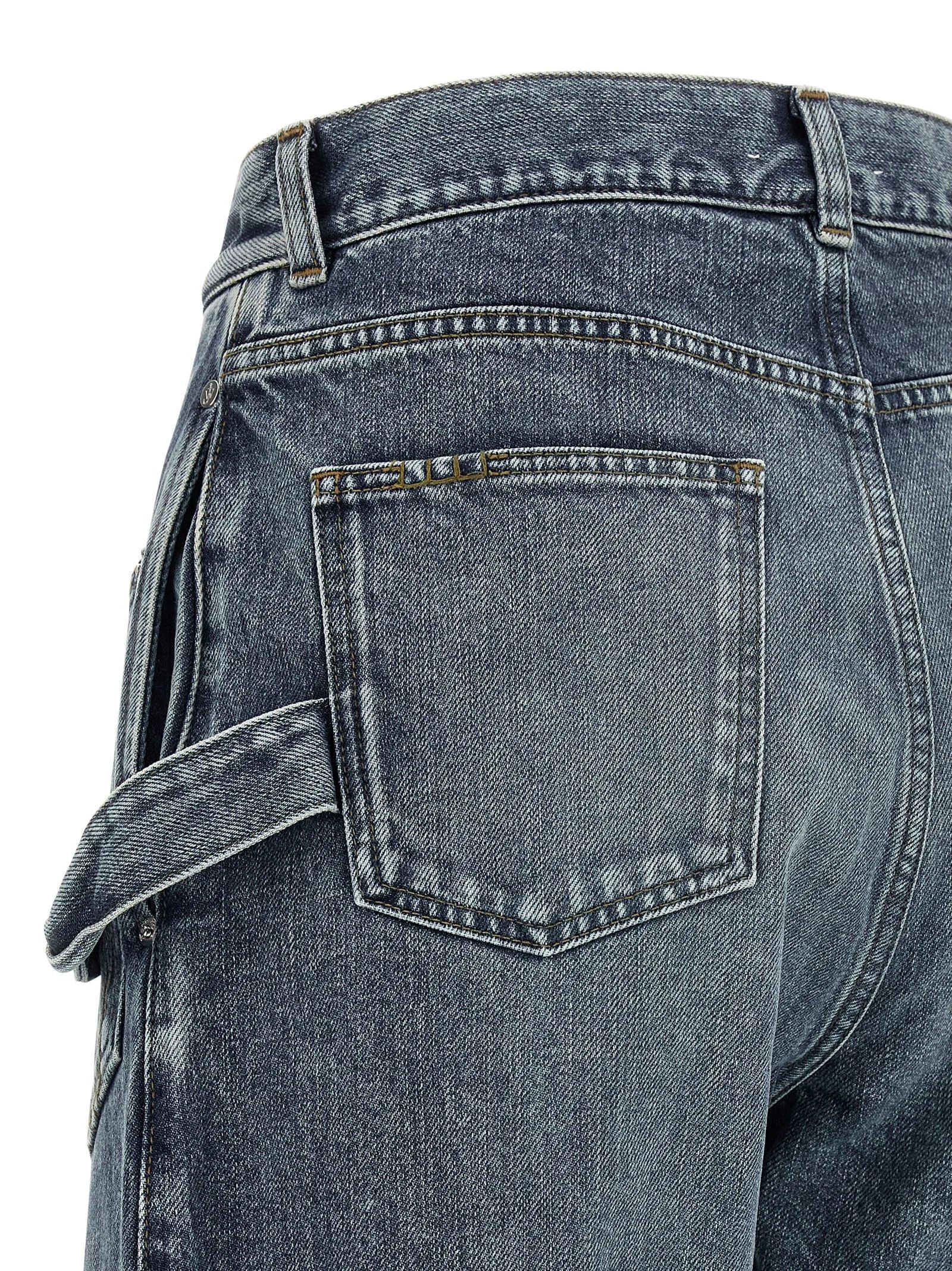 J.W.Anderson Blue Cotton Jeans Denim