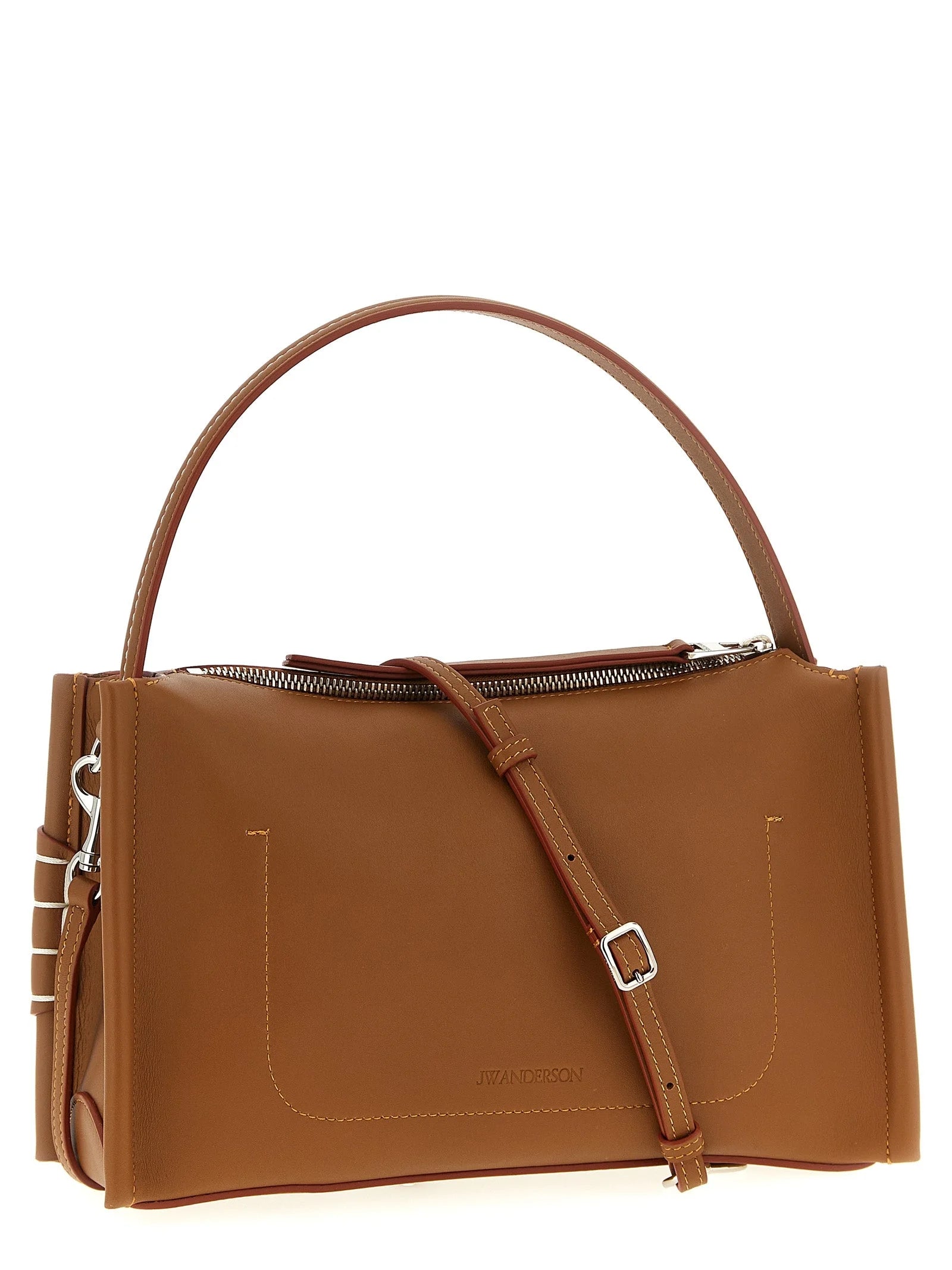 J.W.Anderson Brown Calfskin Shoulder Bag