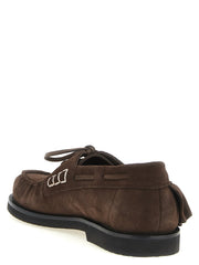 J.W.Anderson Brown Suede Leather Moccassin