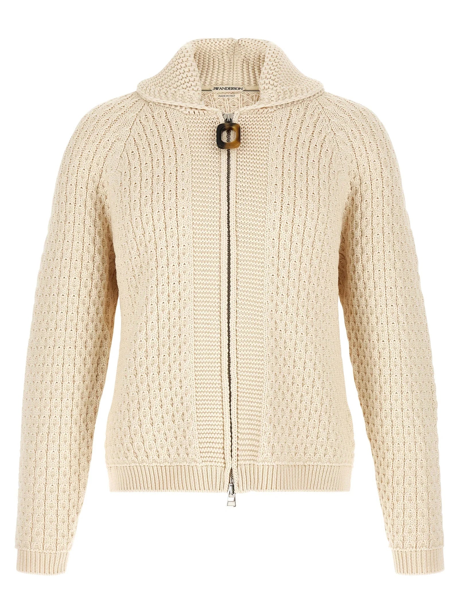 J.W.Anderson White Cotton Cardigan