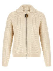 J.W.Anderson White Cotton Cardigan