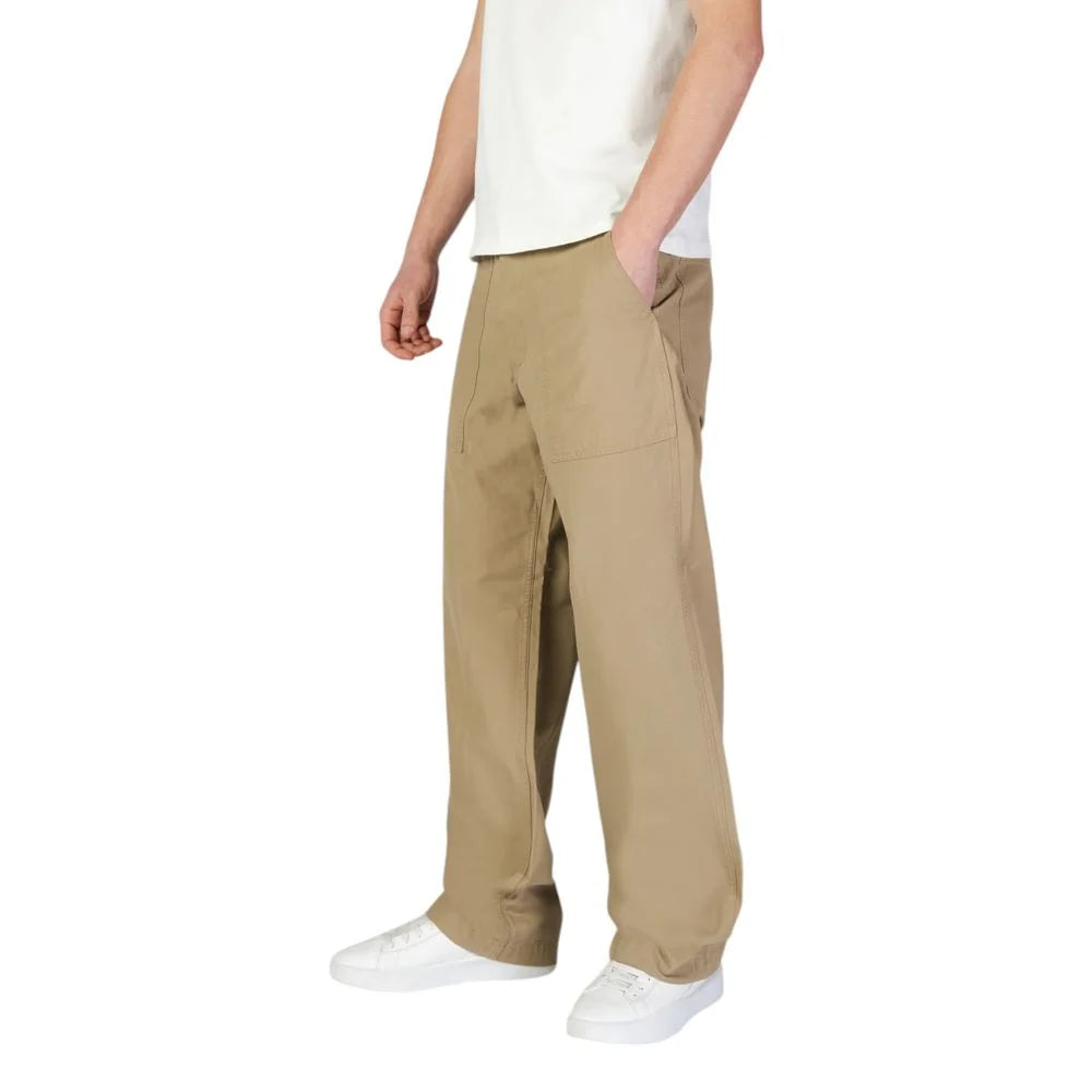 Jack Jones Beige Cotton Pant - W31 | L32 - Trousers