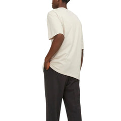 Jack Jones Beige Cotton T-Shirt - IT54 | XXL - T-Shirts